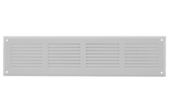 Wandrooster 300x100mm aluminium - RAL9016