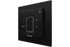 Afdekkap zwart voor Orcon vocht inbouw bedieningssensor 15RF