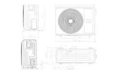 Kizura Prestige Inverter airco R32 7,0 kW set