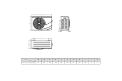 Kizura Maxinverter-13S zwembadwarmtepomp 230V R32 12,8 kW