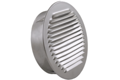 Ventilatierooster rond 200 mm aluminium - EL-A-R200 ALU