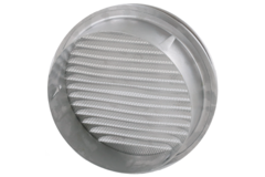 Ventilatierooster rond 200 mm aluminium - EL-A-R200 ALU
