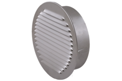 Ventilatierooster rond 200 mm aluminium - EL-A-R200 ALU
