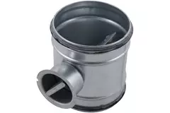 Handbediende regelklep Ø 560 mm voor spirobuis