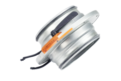 Irisklep 100 mm - RVS 316L - IRIS100