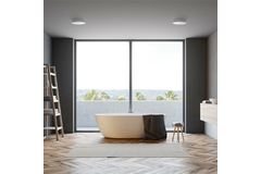 ClimaConnect Design ventiel rond Ø 125 mm - wit