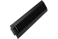 Grille de conduit ClimaConnect à double réglage 1025 x 125 mm pour conduits de 315 à 900 mm - RAL 9005