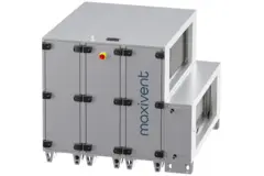 Centrales de traitement d'air Maxivent WTW avec roue thermique 10 000 m³/h et batterie à eau chaude, horizontale à droite - RHE 10000 H WOJR T 01