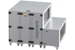 Centrales de traitement d'air Maxivent WTW avec roue thermique 20 000 m³/h et batterie DX horizontale à gauche - RHE 20000 HOD JL T 02