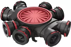 Heatpex Aria luchtverdeelbox (8 x 90 mm)