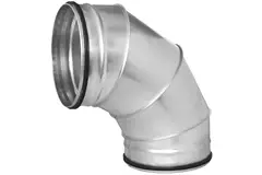 Ronde spiro bocht 90° Ø 355mm voor spirobuis
