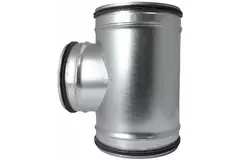T-stuk Ø 100mm - Ø 80mm voor spirobuis (90°)