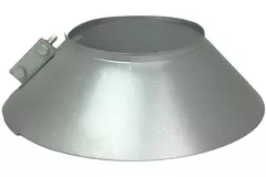Stormkraag Ø 125mm - Regenrand spirobuis