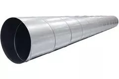 Spirobuis Ø 150mm lengte 3 meter - Gegalvaniseerd