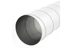 Conduit rigide galvanisé Ø 125 mm longueur 3 mètres - galvanisé - sur mesure RAL9010