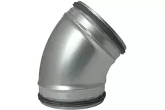 Ronde spiro bocht 45° Ø 180mm voor spirobuis