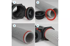 Heatpex Aria flexibele ventilatiebuis diameter 90 mm (50 meter)