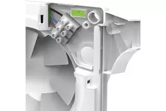 Badkamerventilator Supra met vochtsensor en timer met trekkoord Ø 125 mm -125HT