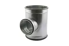 T-stuk Ø 80mm - Ø 80mm voor spirobuis (90°)
