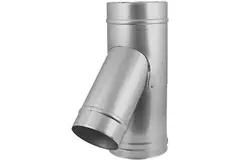 DW diameter 180 mm (180/230) T-stuk T135 EW I316L/I304 (D0,5/0,6)