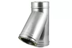 DW diameter 80 mm (80/130) T-stuk T135 I316L/I304 (D0,5/0,6)