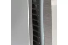 Badkamerventilator Ø 100 mm RVS met timer - Design EET100Ti