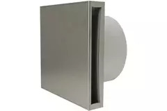 Badkamerventilator Ø 100 mm RVS - Design EET100i