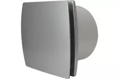 Badkamerventilator Ø 150 mm Zilver - Design T150S