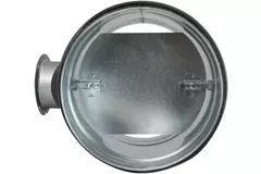Thermoduct 13 mm handbediende regelklep diameter 355 mm geïsoleerd