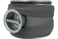 Thermoduct 13 mm handbediende regelklep diameter 355 mm geïsoleerd