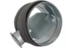 Thermoduct 13 mm handbediende regelklep diameter 355 mm geïsoleerd