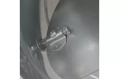 Thermoduct 13 mm handbediende regelklep diameter 355 mm geïsoleerd
