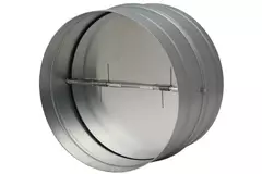 Terugslagklep met afdichtingsrubber Ø 125mm