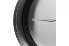 Terugslagklep met afdichtingsrubber Ø 125mm