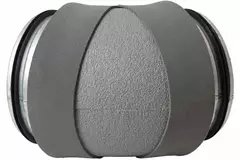 Thermoduct geïsoleerde bocht 45 graden diameter 250 mm