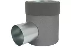 Thermoduct instortpot diameter 125mm H=80 mm enkel