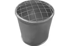 Topsectie open met gaas diameter 350 mm