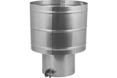 Trekkende kap diameter 150 mm I316L (D0,6)