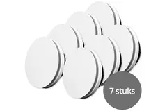 Vent-Axia Uniflexplus RV 125 mm regelbaar toe- en afvoerventiel - verpakking 7 stuks RAL 9003