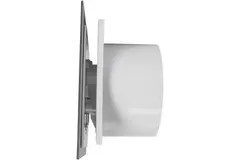 Air Roxy badkamerventilator met aansluitdiameter 125 mm met timer en vertraagde start - front goud aluminium