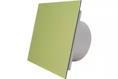 Air Roxy badkamerventilator met aansluitdiameter 125 mm met timer en vertraagde start - front goud aluminium