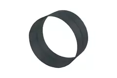 Raccord femelle pour raccords spiralés Ø 100 mm - sur mesure RAL7016