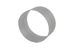 Raccord femelle pour raccords spiralés Ø 200 mm - sur mesure RAL7035
