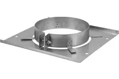 Vloerplaat beugel voor buis diameter 80 mm I304