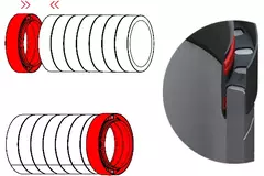 Verbindingsstuk voor geïsoleerde buis diameter 160mm