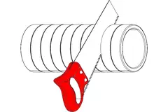 Geïsoleerde ventilatiebuis EPS 1 meter diameter 160mm